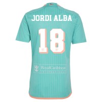 Dres Inter Miami Jordi Alba #18 Tretina 2024-25 Krátky Rukáv